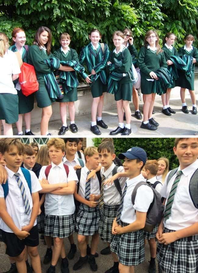 15 Countries And Their Typical School Uniforms - Japan Daily
