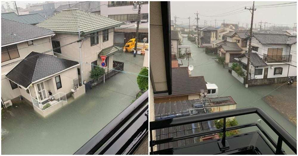 Japanese Streets Are So Clean, Even Flood Waters Are Clear & Not Filled ...